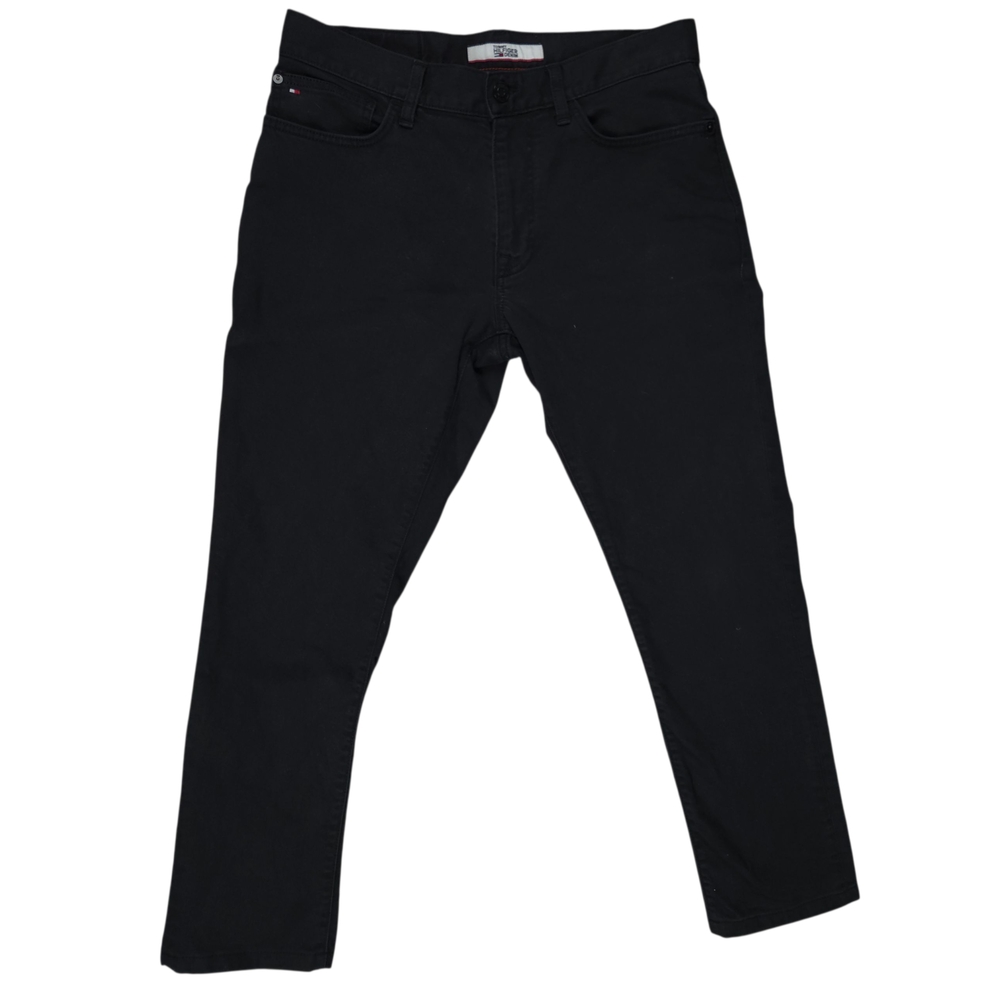 Tommy Hilfiger Black Straight Leg Denim Jeans